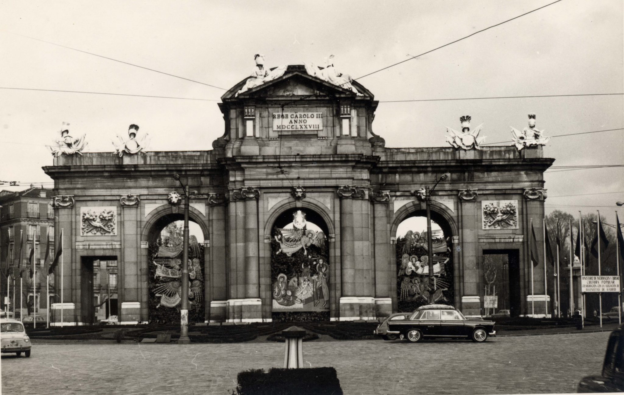 Belenes en la Madrileña Puerta de Alcala